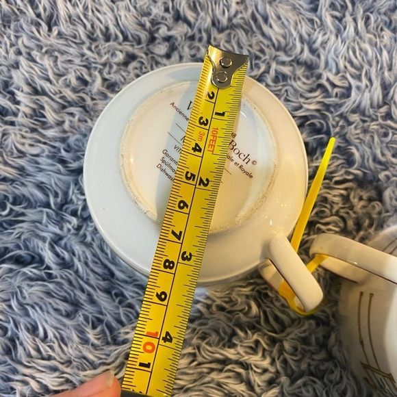 Villeroy & Boch Mon Jardin Flat Demitasse Fruit Tea Cup Set - Picture 11 of 12